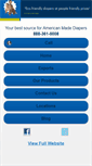 Mobile Screenshot of northamericandiaper.com